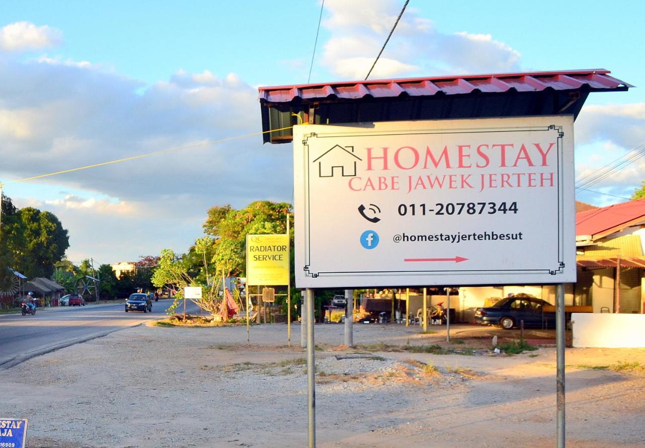 Homestay Cabe Jawek @ Jerteh Besut Terengganu Jertih Екстериор снимка